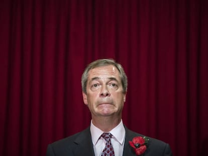 Nigel Farage, en 2014.