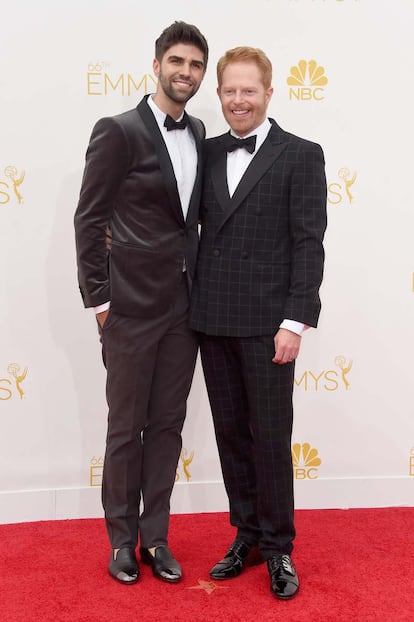 Justin Mikita y Jesse Tyler Ferguson.