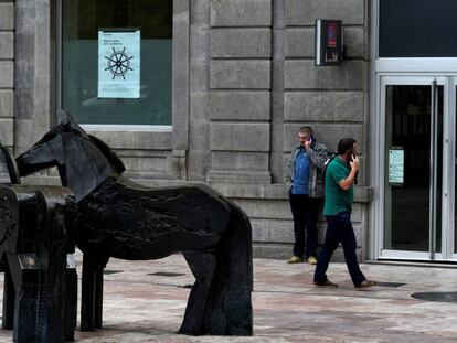 Sede de Libaerbank en Oviedo.