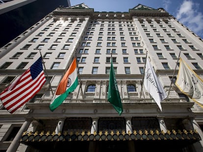 El Hotel Plaza en Manhattan (Nueva York), en una imagen de 2016.