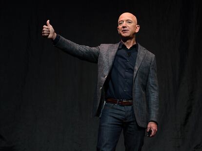 El fundador de Amazon, Jeff Bezos, durante un acto en Washington en mayo de 2019.