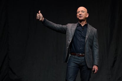 El fundador de Amazon, Jeff Bezos, durante un acto en Washington en mayo de 2019.