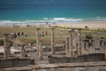 Restos de la antigua ciudad romana de Baelo Claudia, en Bolonia (Tarifa, Cádiz).