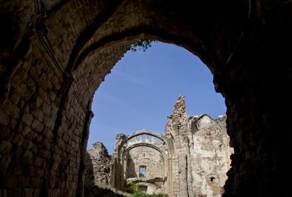 El monasterio está abandonado desde la desamortización de Mendizábal de 1836