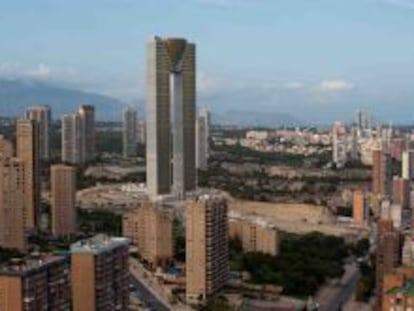 El rascacielos In Tempo, en Benidorm, en una imagen tomada el mes pasado.