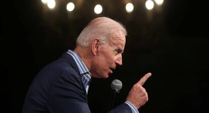 El candidato demócrata Joe Biden.