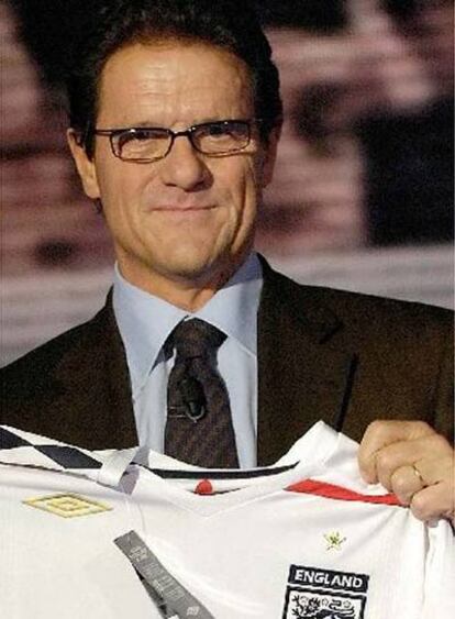 Fabio Capello, en su presentación