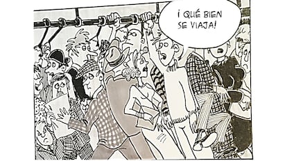 Una de las investigadoras ilustró las historietas del experimento para simplificar la situación que debían interpretar los participantes