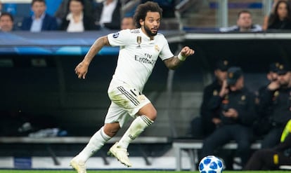 Marcelo contra el Pilsen.