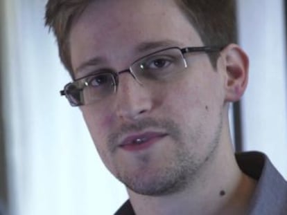 Edward Snowden el filtrador del espionaje en Internet.