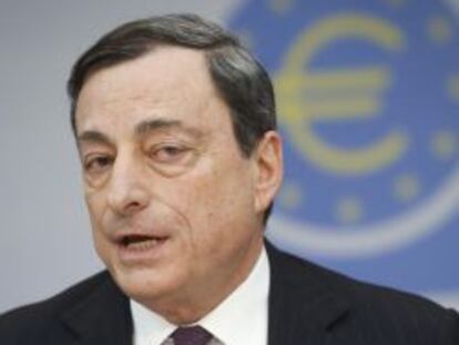 El presidente del Banco Central Europeo (BCE), Mario Draghi.