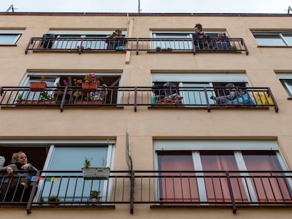 Balcones del Masnou, en el Maresme.