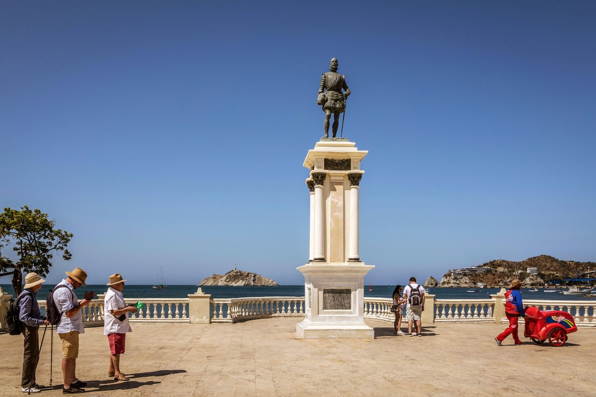 Idilio en Santa Marta, la perla del Caribe colombiano