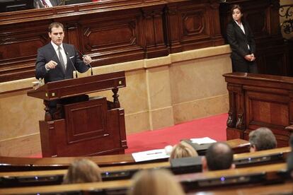 Albert Rivera, presidente de Ciutadans.