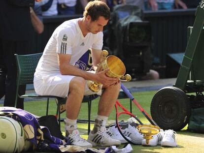 Murray, con el trofeo de campeón