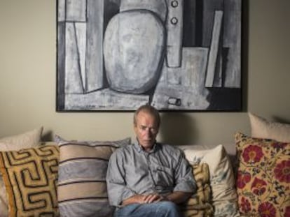 Martin Amis, em sua casa no Brooklyn, em Nova York