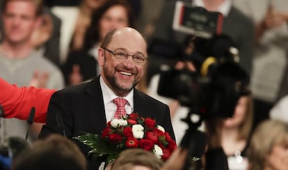 Martin Schulz, elegido candidato del SPD.