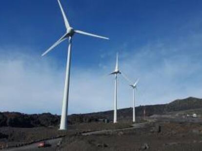 Parque eólico de Fuencaliente (La Palma), de Endesa.