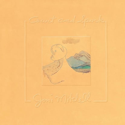 Portada del disco ‘Court and Spark’, de Joni Mitchell.   