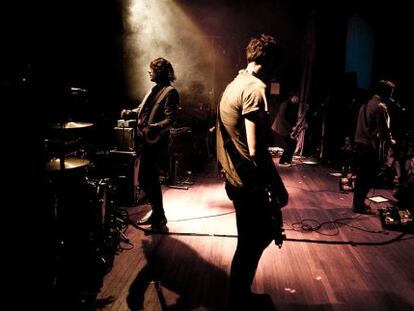 Un momento de uno de los directos de Sam Roberts Band.