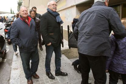 Josep LLuís Carod-Rovira vota a Pons d'Icart