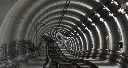 La estación de metro St. Martins Platz en Múnich.