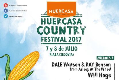 Cartel del Huercasa Country Festival 2017