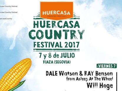 Cartel del Huercasa Country Festival 2017