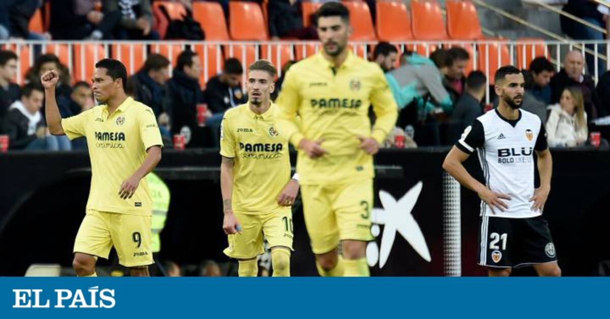 El Valencia también pierde contra el Villarreal (0-1) | Deportes | EL PAÍS