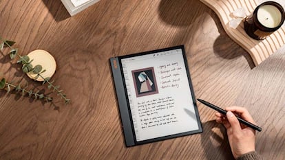 Uso del stylus incluido en el Boox Note Air 5C