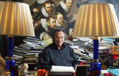 David Tang, en su oficina de Hong Kong en 2004.