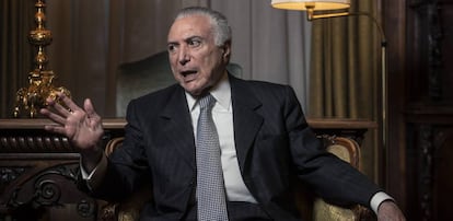 O ex-presidente do Brasil Michel Temer.