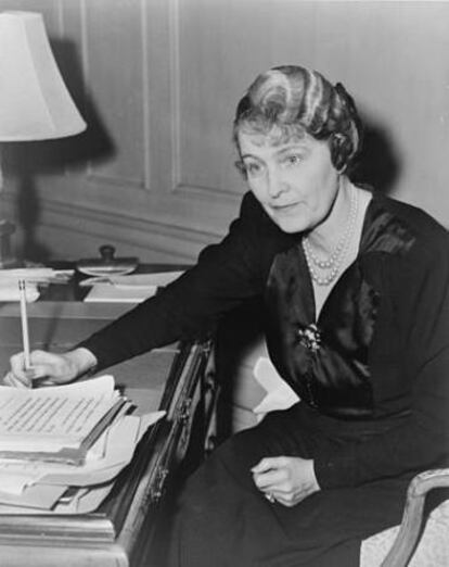 La neoyorquina Marjorie Merriweather Post (1887-1973), propietaria original de Mar-a-Lago.