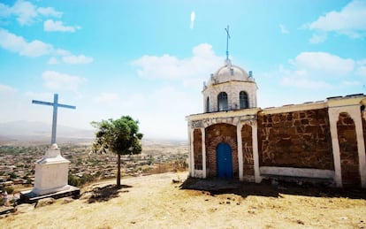 Vista del pueblo de San Gabriel.