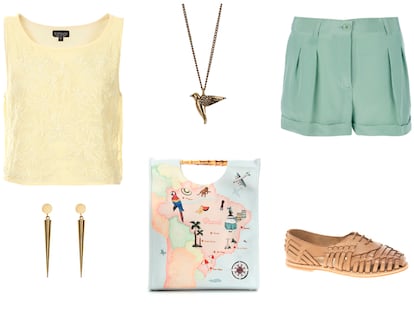 Denominador común: un short, tres looks