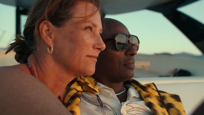 Marta Luisa de Noruega y Durek Verrett en un fotograma del documental.