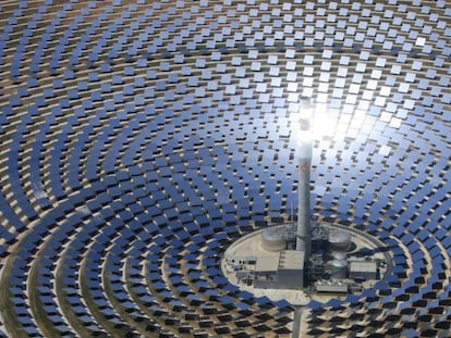 Una de las tres instalaciones de Torresol en Andalucía. 