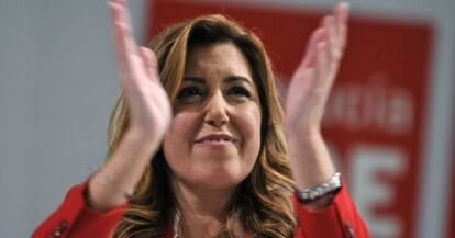 La secretaria general del PSOE andaluz, Susana Díaz.