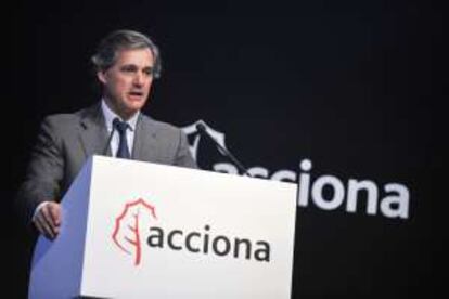 El presidente de Acciona, José Manuel Entrecanales. EFE/Archivo