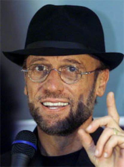 Maurice Gibb, en una imagen de mayo de 2001.