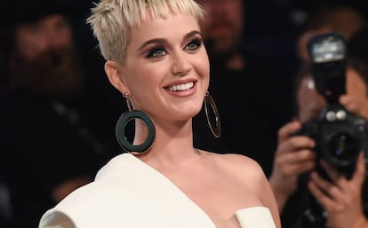 Katy Perry, en los MTV Video Music Awards 2017.