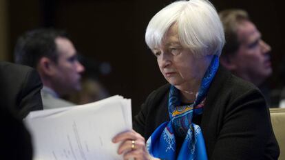 Yanet Yellen en un evento público