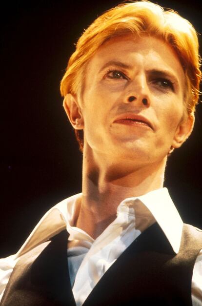 El cantant David Bowie el 1976.