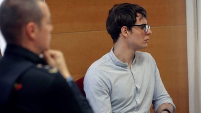 Patrik Nogueira, durante el juicio.