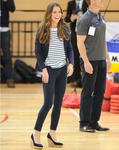 Hasta Kate Middleton no se resiste a tener varios pitillos en su armario.