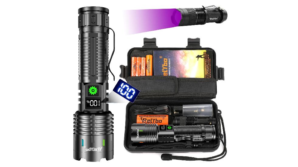 Linterna led con gran potencia lumínica.