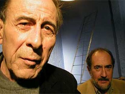 Cristino de Vera, en primer plano, y José Luis Fajardo.