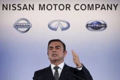 El presidente de la alianza Renault Nissan, Carlos Ghosn. EFE/Archivo