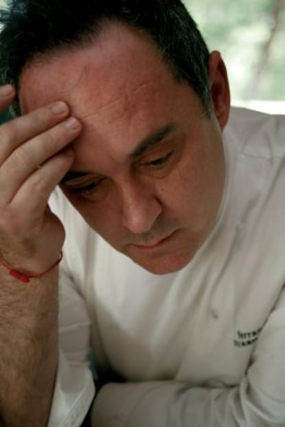 El chef Ferran Adri&agrave;.