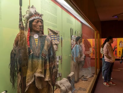 Una de las dos salas con vestigios indígenas que ha cerrado el Museo de Historia Natural de Nueva York.